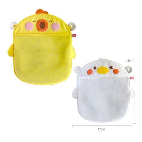 IngBaby 小雞玩具收納網袋2入組 洗澡玩具