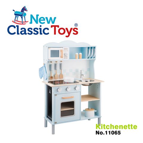 【荷蘭New Classic Toys】聲光小主廚木製廚房玩具11065