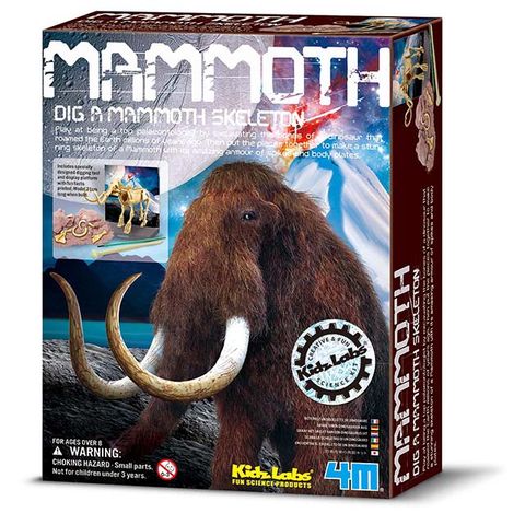 4M 《挖掘考古》挖掘長毛象 Mammoth Skeleton