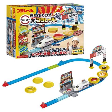 日本PLARAIL 火車 極致!多美火車壽司郎迴轉組 TP17747 鐵道王國 TAKARA TOMY