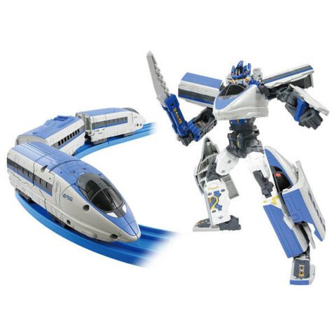 TAKARA TOMY 日本 新幹線變形機器人Z 500 回聲號 TP17023 鐡道王國