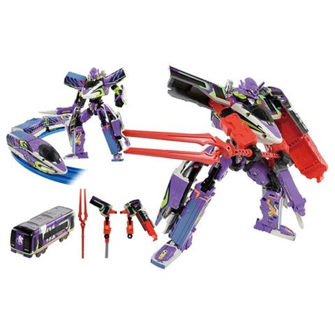 TAKARA TOMY 日本鐡道王國500 TYPE EVA 新幹線變形機器人Z TP18993