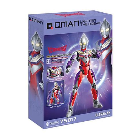 TAKARA TOMY QMAN 超人力霸王 迪迦 QM30124 啟蒙積木 公司貨