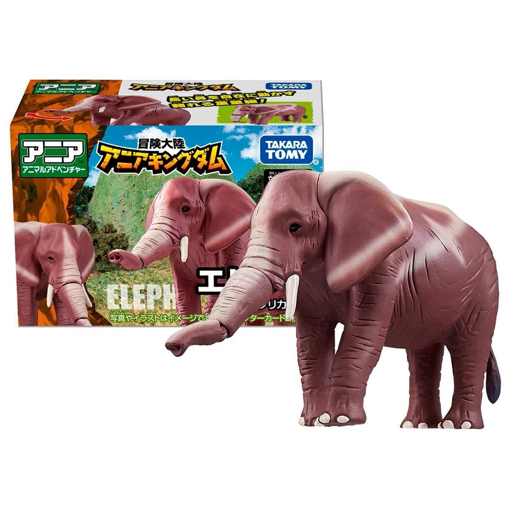 TOMICA  ANIA 冒險王國 大象_AN29993 多美動物園