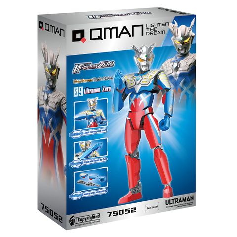 TAKARA TOMY QMAN 啟蒙積木 Keeppley 超人力霸王 貝利亞 QM30528