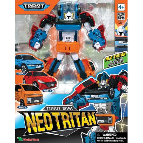 TOBOT 機器戰士 迷你 NEW  NEO TRITAN YT01161 公司貨 YOUNG TOYS