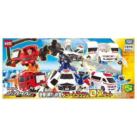 TOMICA 日本 警犬特裝MARU TP22909 特裝作業勇者 JOBRAVER 基地勇者