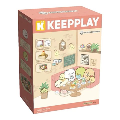 QMAN 積木角落小夥伴 休閒咖啡廳 QM31635 KEEPPLAY