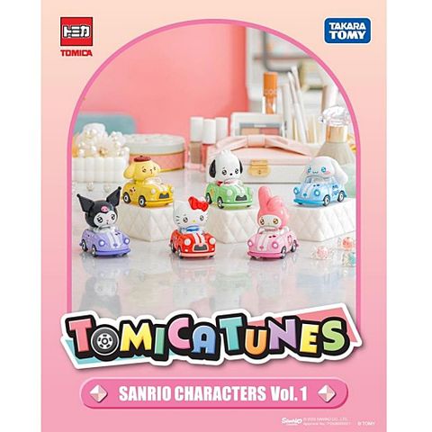 日本TOMICA TUNES 三麗鷗 小車盲盒SANRIO TM94811 Vol.1 確認版 六款各1