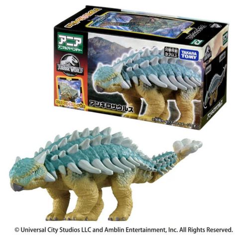 TOMICA 多美動物 ANIA  甲龍- 附戰鬥卡組 AN95297
