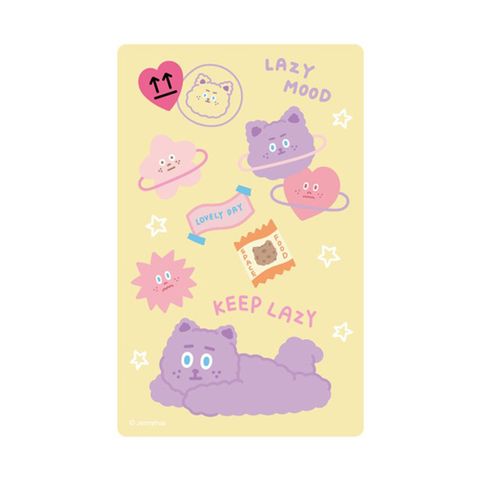 煎妮花系列悠遊卡-KEEP LAZY(受託代銷)
