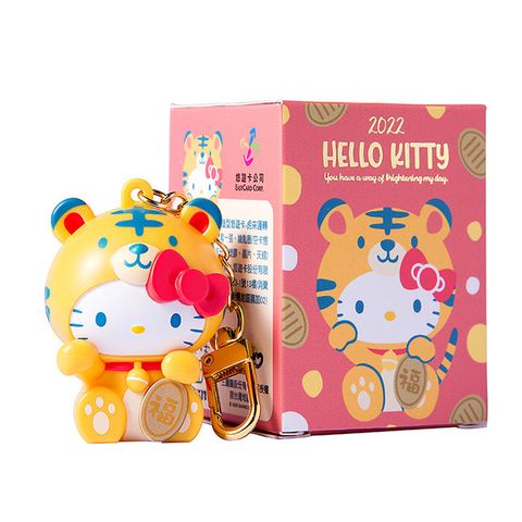 Easycard 悠遊卡 HELLO KITTY搖搖籤筒造型悠遊卡-虎來運轉(受託代銷)