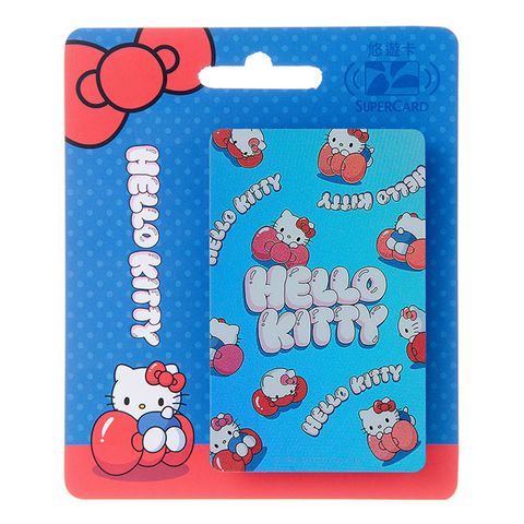 Hello Kitty的小日子SuperCard悠遊卡-玩趣蝴蝶結(受託代銷)