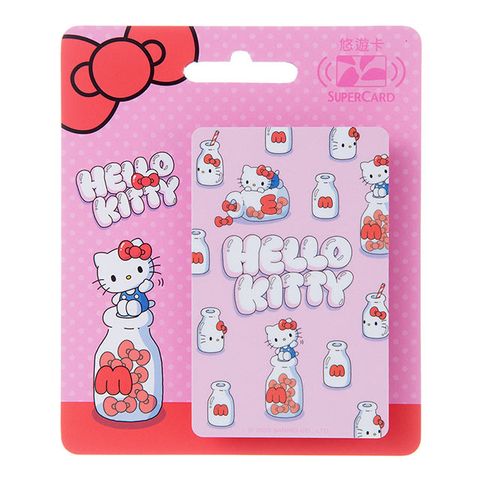 Hello Kitty的小日子SuperCard悠遊卡-甜心牛奶(受託代銷)