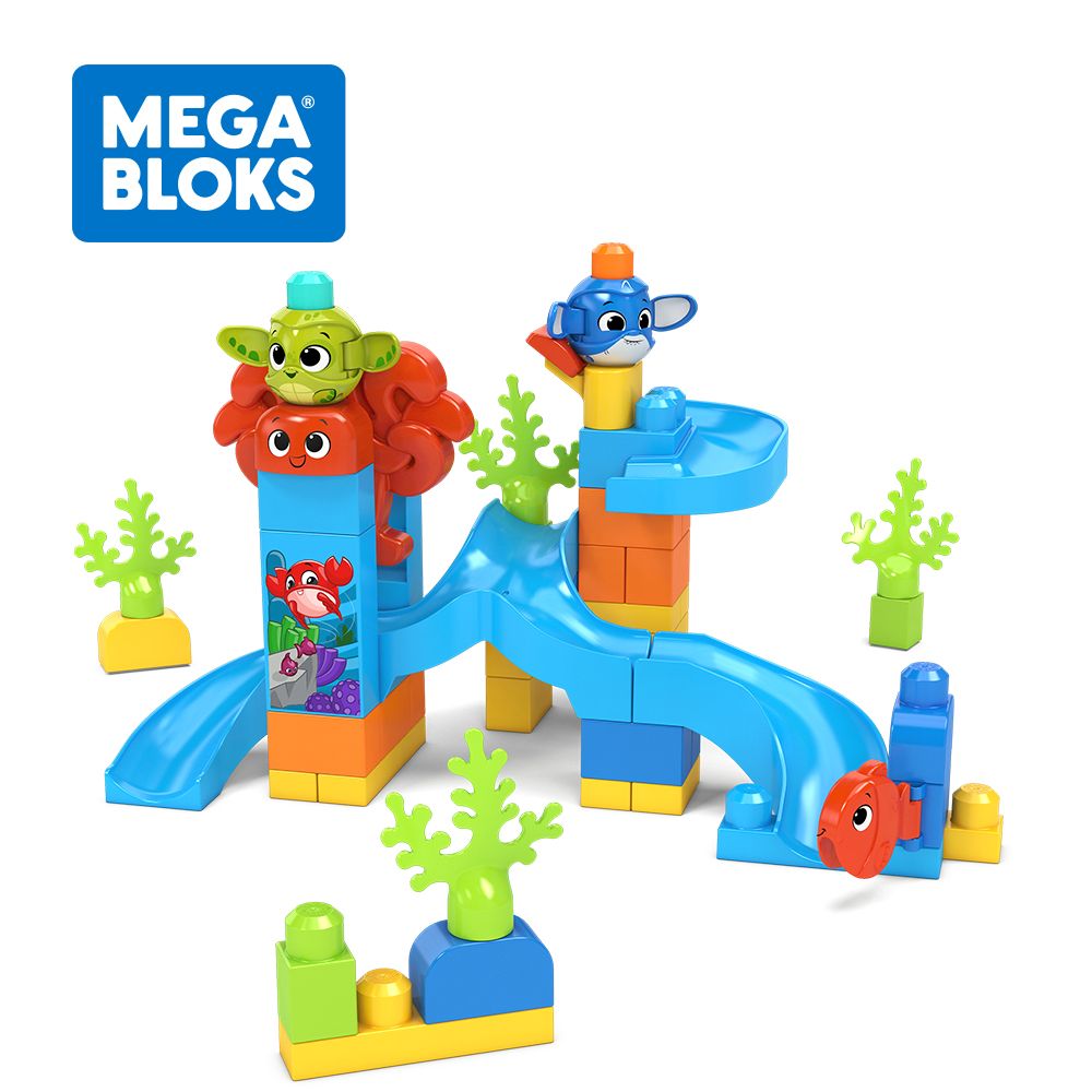 Mega 美高 【奇哥】 BLOKS 費雪 躲貓貓水底探險