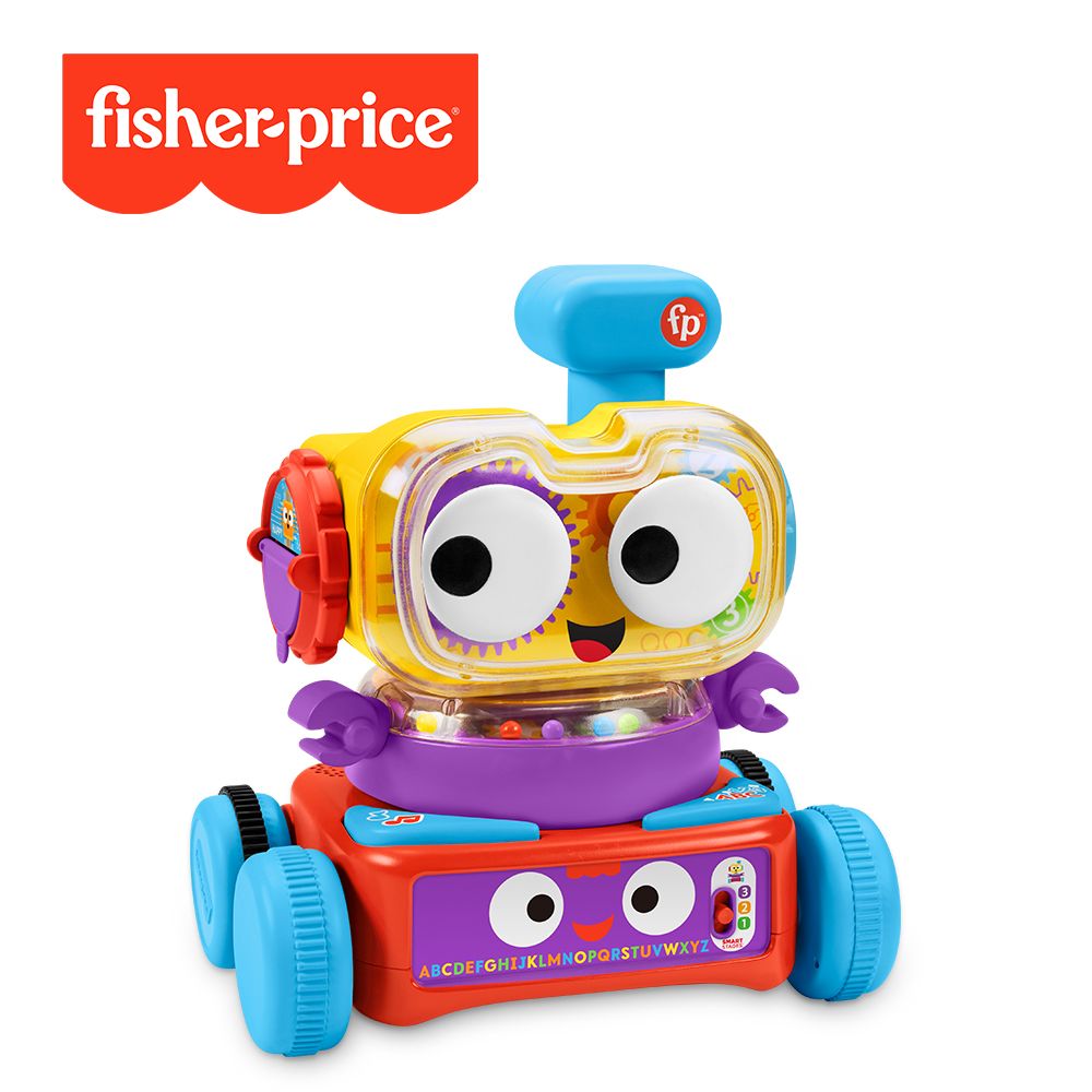 奇哥】Fisher-Price 費雪四合一學習機器人(6個月-5歲都可以玩