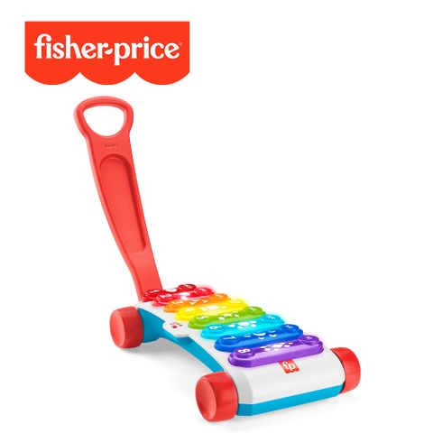 【奇哥】Fisher-Price 費雪 巨型拉著走鐵琴