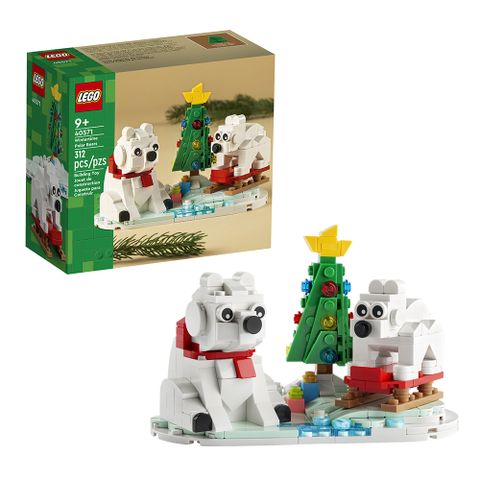 樂高 LEGO 積木 耶誕系列 冬日北極熊 40571w