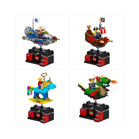 樂高 LEGO 積木 2022 Bricktober 冒險騎士 太空 海盜 奇幻 飛龍 冒險旅程 四款一組W