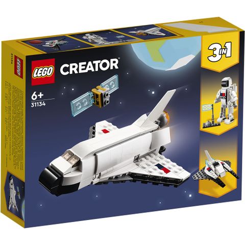 樂高積木 LEGO《 LT31134 》202303 創意大師三合一系列 - 太空梭