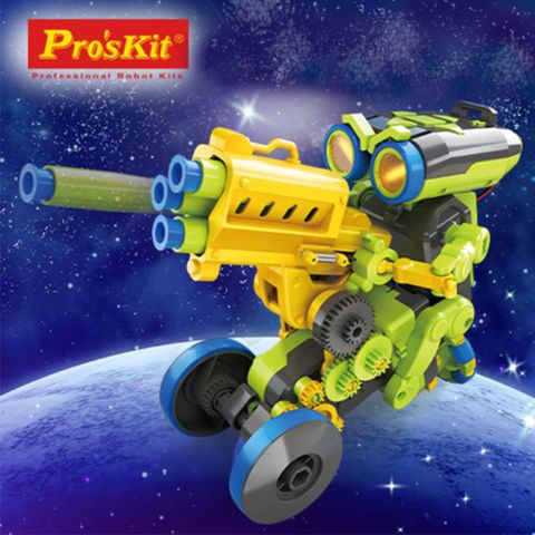 【寶工 ProsKit】科學玩具 - 三合一按鍵編程機器人 GE-897