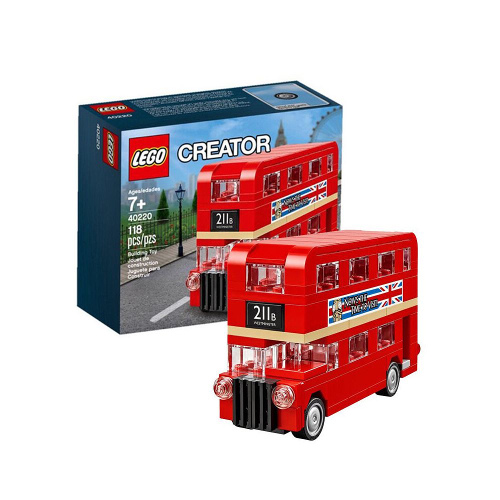 LEGO 樂高   積木 迷你倫敦雙層巴士 Mini London Bus 40220