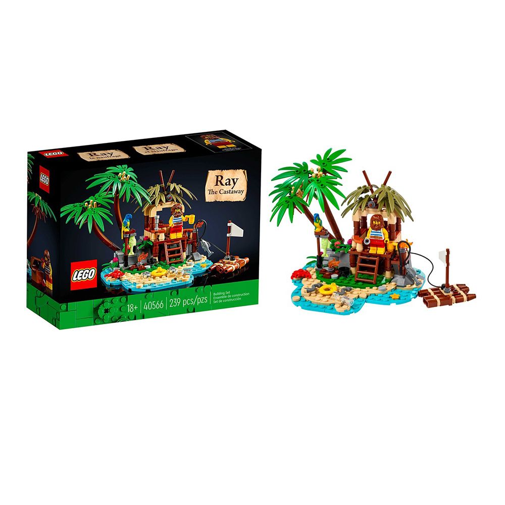 LEGO 樂高   積木 無人島求生記 流浪者雷 Ray the Castaway 40566w