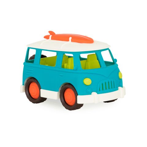 美國【B.Toys】去海邊衝浪胖卡_Wonder Wheels系列