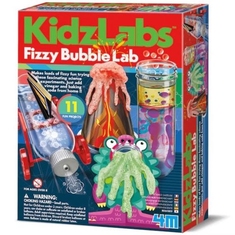賽先生科學工廠｜4M Fizzy Bubble Lab 瘋狂汽泡實驗室