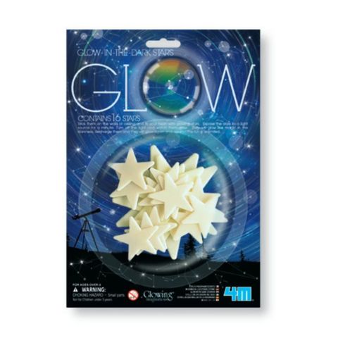 賽先生科學工廠 4M 螢光星星貼片 Glow Star