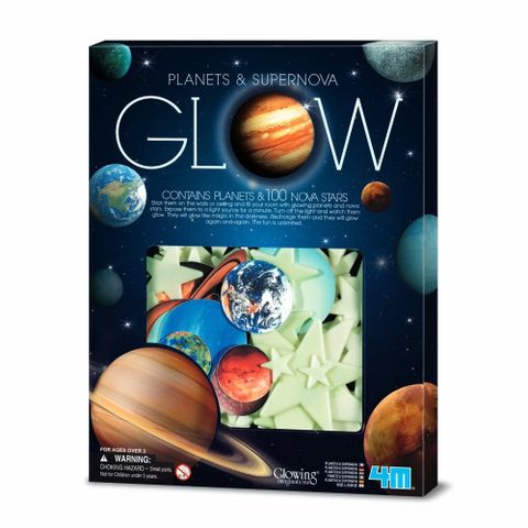 賽先生科學工廠 4M 螢光星空貼片 Glow Super Nova(100片)