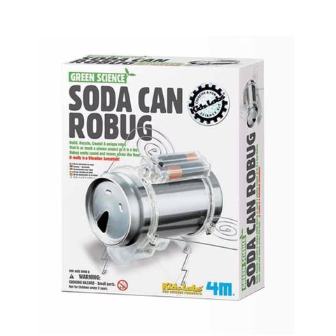 賽先生科學工廠 4M 環保機械蟲Soda Can Robug