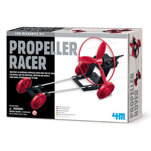 賽先生科學工廠｜4M STEAM 極速螺旋賽車Propeller Racer