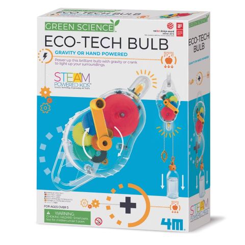 賽先生科學工廠｜4M EcoTech Bulb 環保動力燈