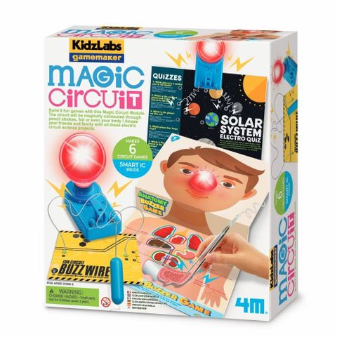 賽先生科學工廠｜4M STEAM 神奇電路科學遊戲Magic Circuit