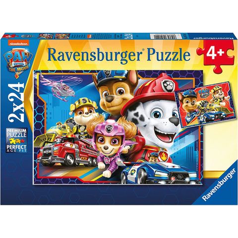 funbox 麗嬰國際 德國Ravensburger 維寶拼圖-汪汪隊 (2*24P)