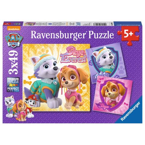 funbox 麗嬰國際 德國Ravensburger維寶拼圖 汪汪隊 3x49p