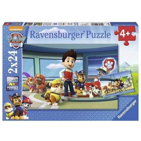 funbox 麗嬰國際 德國Ravensburger維寶拼圖 汪汪隊 2x24p