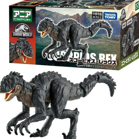 TAKARA TOMY 多美 ANIA 冒險王國 侏羅紀世界 蠍王暴龍 動物模型 可動公仔
