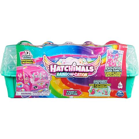 HATCHIMALS S12 溫馨家庭12入場景組A