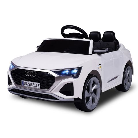 【聰明媽咪兒童超跑】奧迪 SQ8 雙驅兒童電動車(附遙控器｜12V電池｜兒童汽車｜HZB-SQ8)