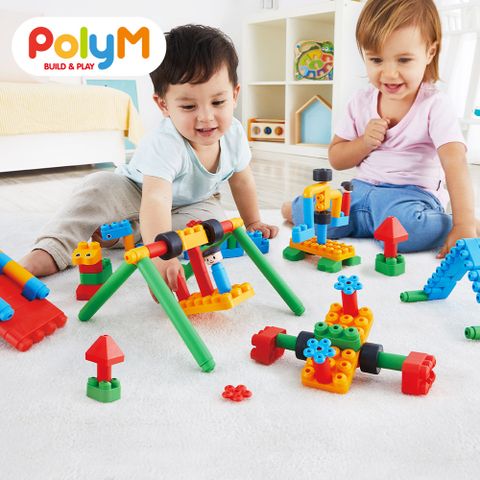 【德國PolyM】遊樂場積木組