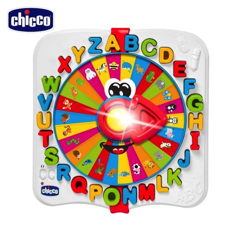 【chicco】聲光字母動物語言學習機(英/義)