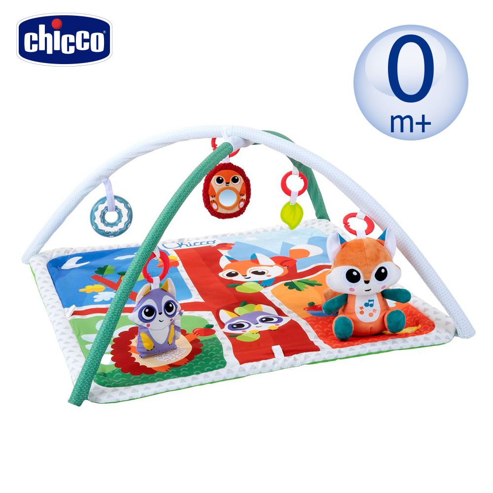 chicco 魔法森林動物遊戲健力架