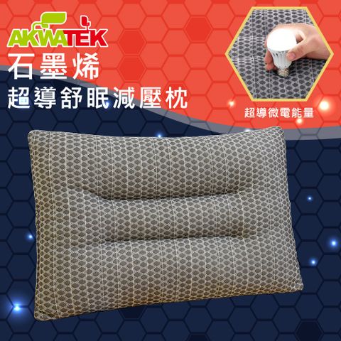 AKWATEK 石墨烯超導舒眠減壓枕(會發亮) AK-09087