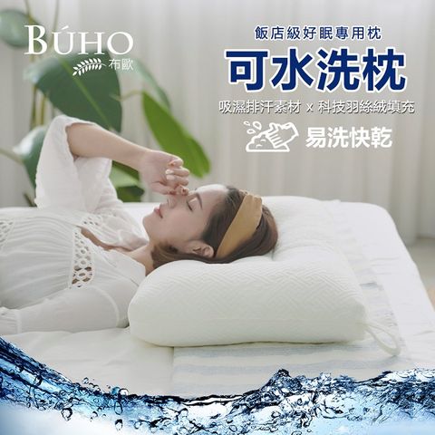 BUHO 布歐 Picasso新型功學科技可水洗枕(2入)