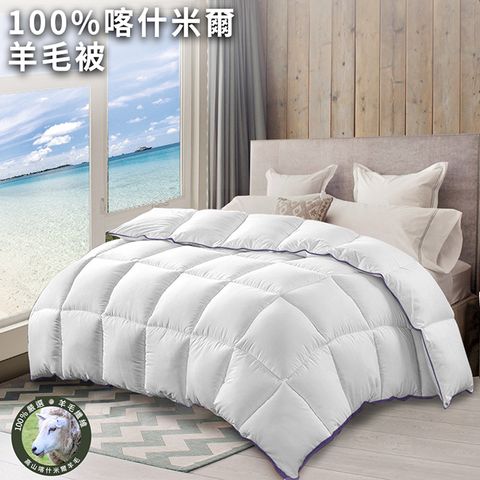 【CERES 席瑞絲】頂級100%喀什米爾2.5KG羊毛被(B0842-A25)