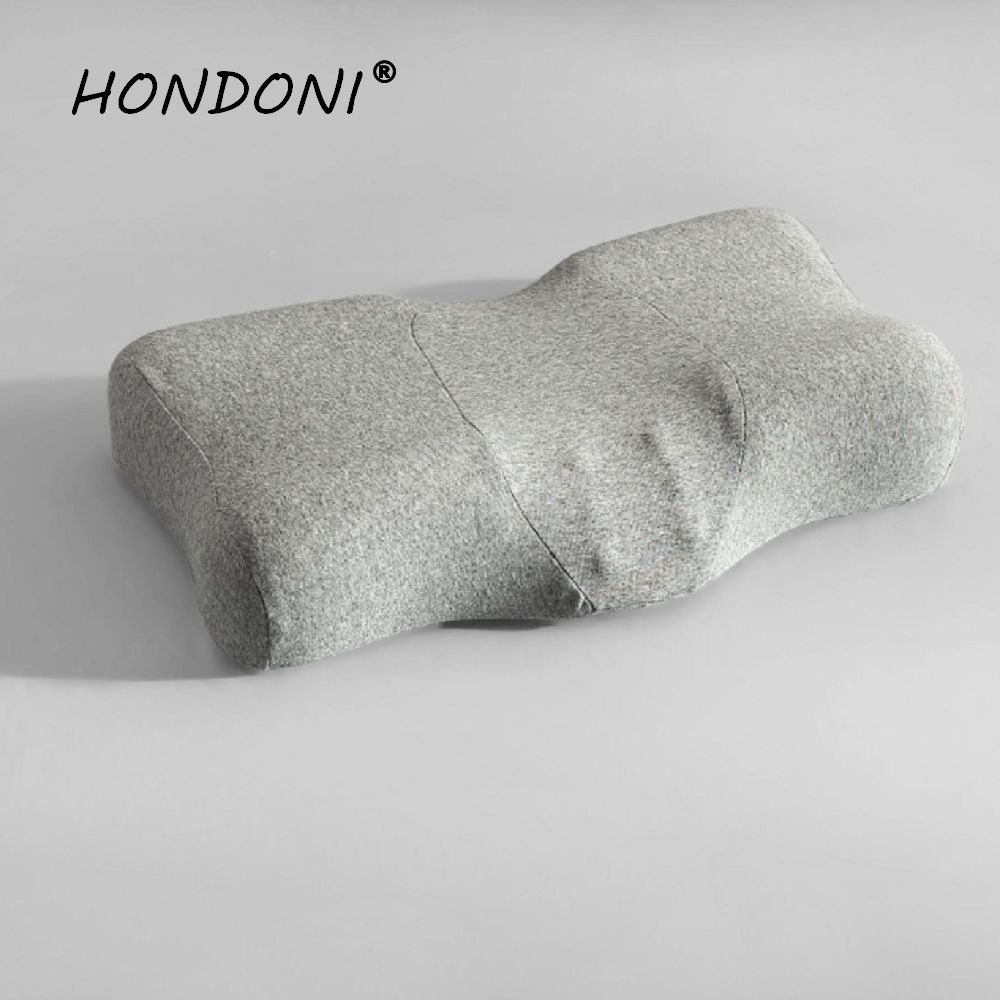 HONDONI 日式人體工學5D蝶型按摩止鼾護頸枕頭  