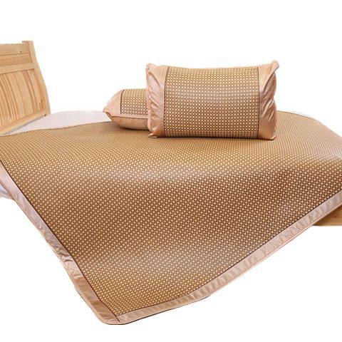 天然藤席 床包式蓆子 雙人加大 涼墊 可折疊 天然涼感 涼感床墊 涼席 藤蓆 蓆子墊 雙人床涼席