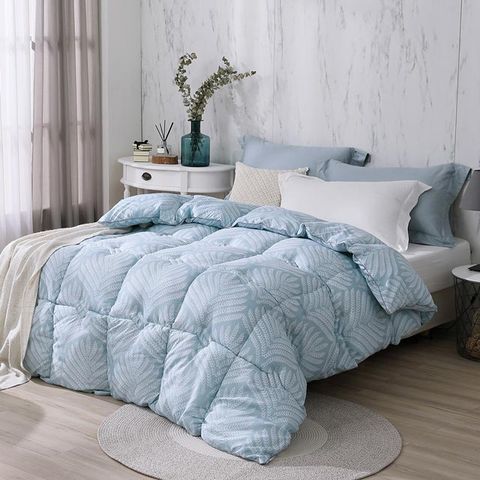 Cozy inn 雲柔羽絲絨暖冬被-風信子藍